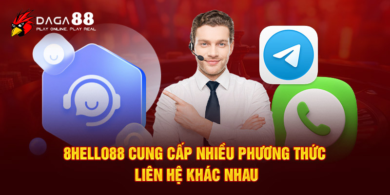 8Hello88 cung cấp nhiều phương thức liên hệ khác nhau