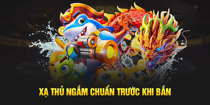 Xạ thủ ngắm chuẩn trước khi bắn