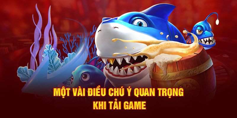 Một vài điều chú ý quan trọng khi tải game